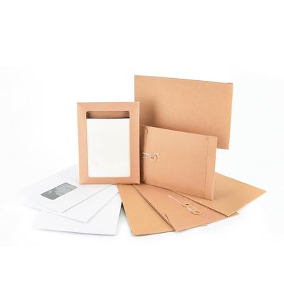 120gm Kraft Paper Pocket Style Gusset Envelope για την ευκολία της έκτακτης συσκευασίας