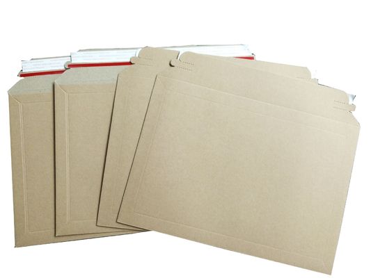 Ανακυκλωμένο χαρτί Kraft Buffer Board Πλούσιο φάκελο για συσκευασίες παράδοσης φωτογραφικών πλαισίων